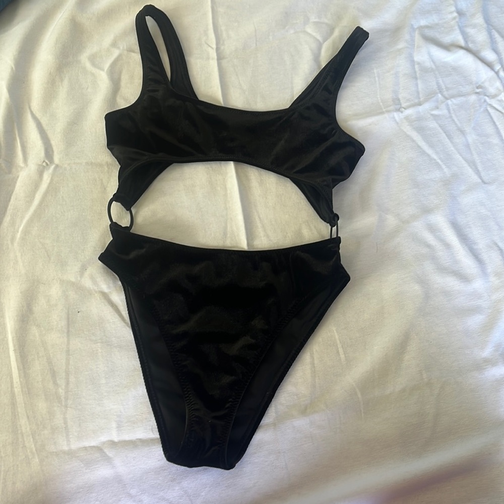 Kendall & Kylie Velvet One Piece Suit